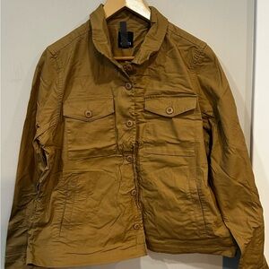 Vuori Tan Cotton-Blend Shirt